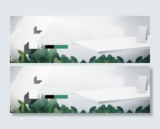 夏季清新淡雅简约淘宝背景图高清