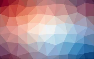 抽象几何多边形背景渐变兰褐色