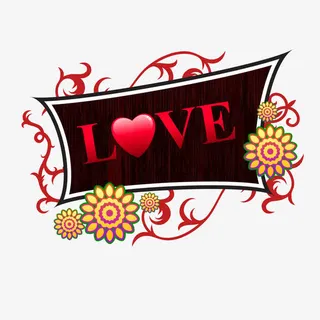 情人节装饰免抠