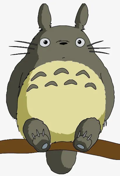 可爱的小龙猫免抠
