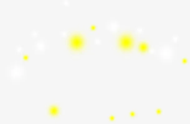 黄色圆形星光中秋国庆背景