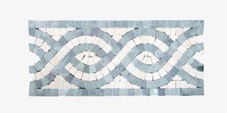 大理石纹路浅色石头腰条免抠