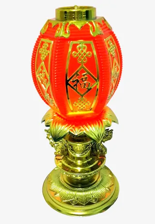 清明节祭拜灯PNG素材免抠