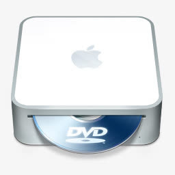 Mac微型DVD肖像免抠