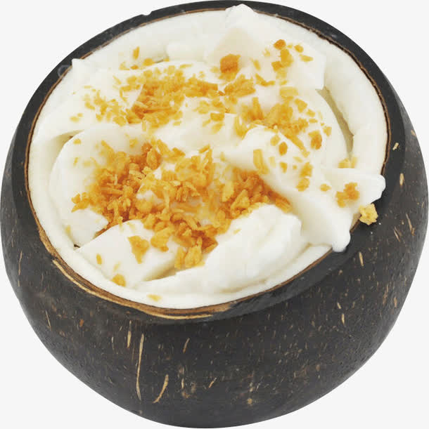 美味可口椰子冻免抠