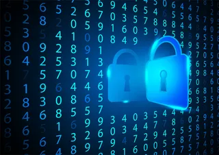 蓝色科技矢量背景高清