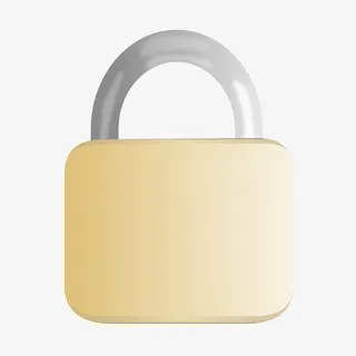 金属锁 装饰 挂件 工具 图形免抠