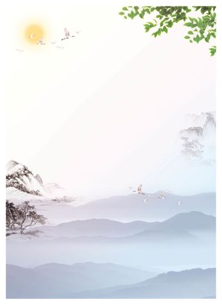 春天旅游宣传海报背景高清