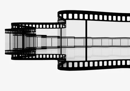 透明电影胶圈PNG免抠