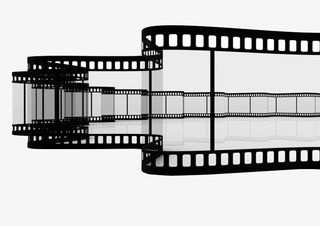 透明电影胶圈PNG免抠