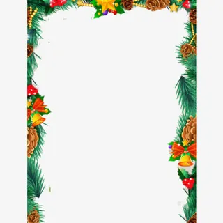 圣诞节边框素材免抠