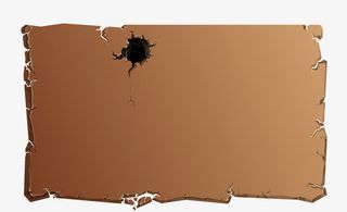 撕裂的纸张边框免抠