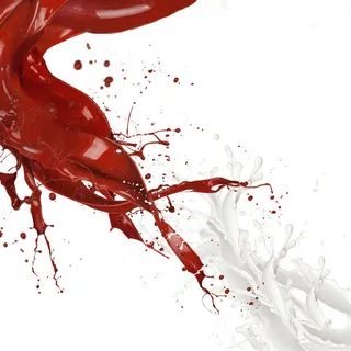 动感牛奶与巧克力免抠