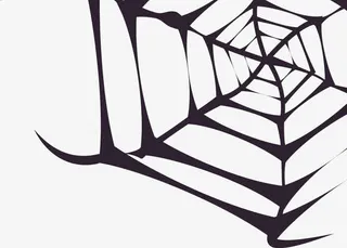 黑色万圣节元素矢量素材免抠