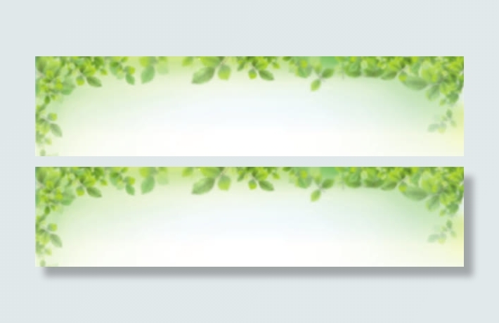 绿树清新背景banner