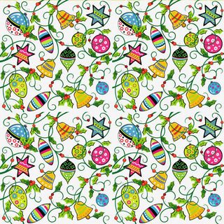 卡通圣诞装饰背景图案