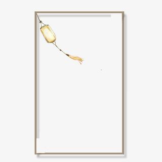 古风灯笼框免抠