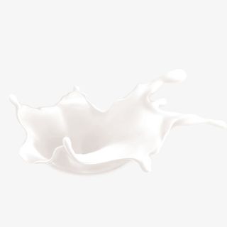 白色牛奶液体免抠