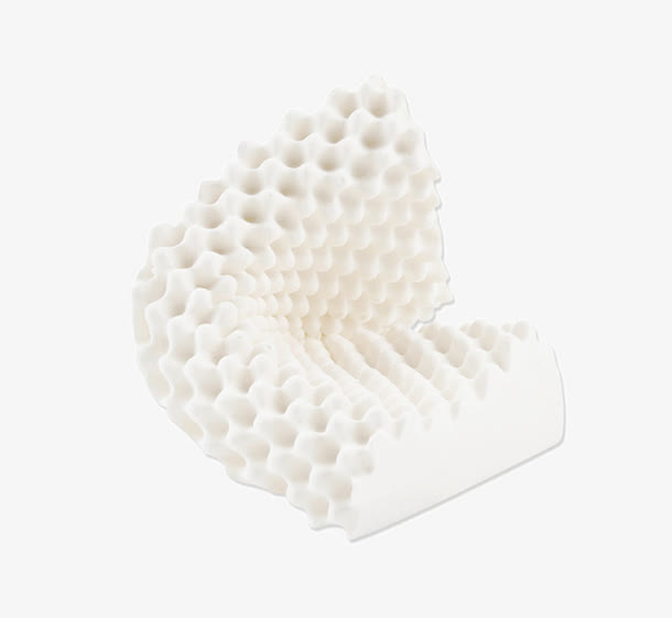 纯天然乳胶按摩枕免抠