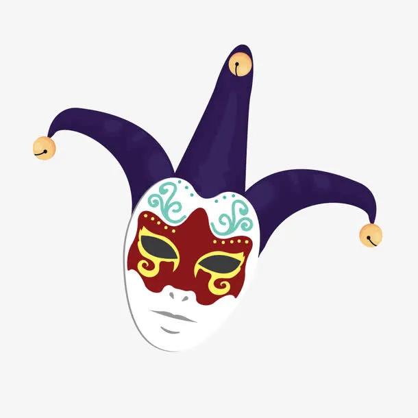 欧美小丑面具免抠