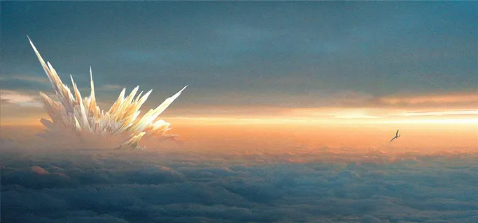 爆发的画面背景高清