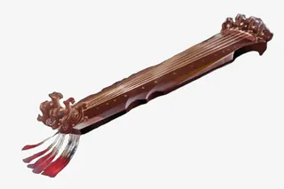 古代古琴古筝免抠