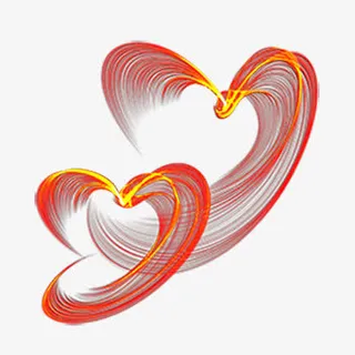 红光免抠装饰素材免抠