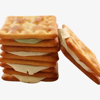 牛轧饼干夹心饼干好吃免抠