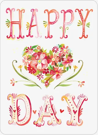 红色小清新素材免抠