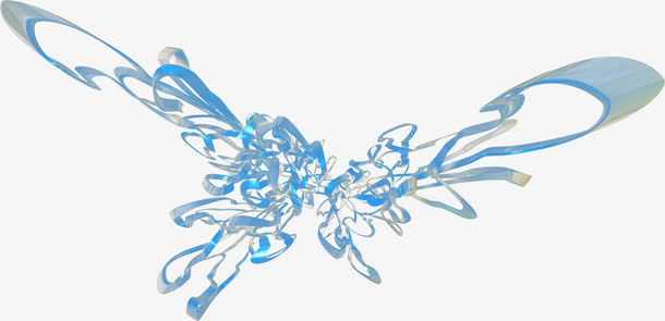 炫彩素材光影线免抠