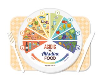 扁平膳食健康矢量素材免抠