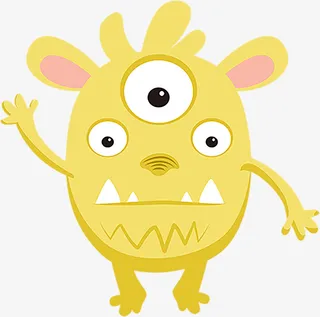 病毒小怪物元素免抠