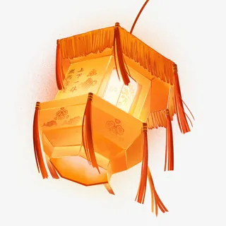 春节，新年，灯笼，新春免抠