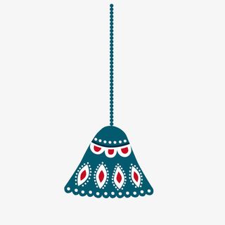 名族风挂饰矢量图免抠