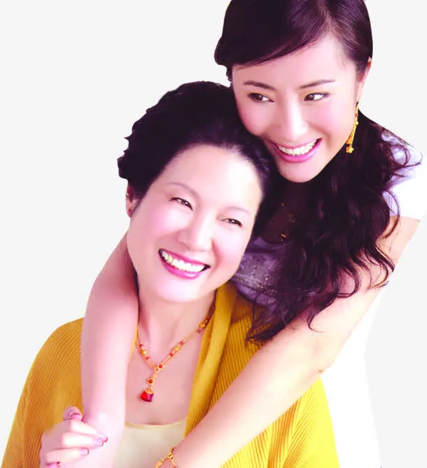 温馨母女人物亲情免抠