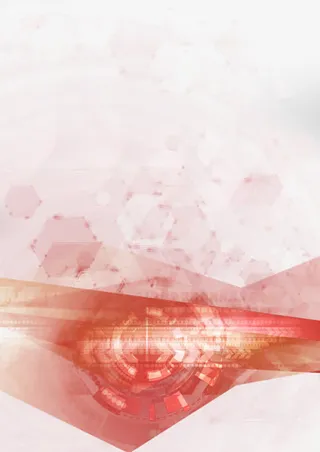 红色科技光效免抠