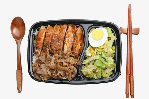 矢量卤肉饭免抠