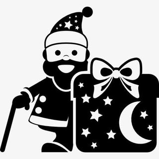 圣诞老人有一个大公司图标免抠