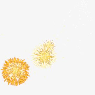 绽放的烟花元素免抠