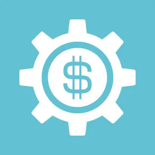 美元齿轮钱选项偏好设置标志搜索免抠