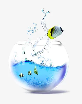 蓝色的海洋免抠