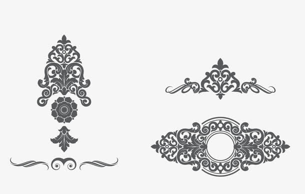 中国风底纹免抠