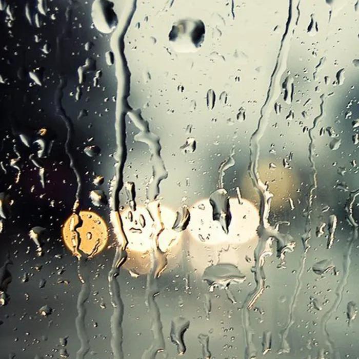 文艺雨痕背景高清