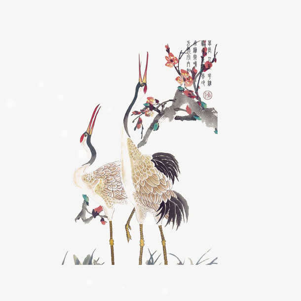 仙鹤免抠