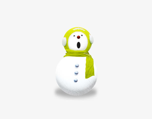 唱歌的雪人免抠