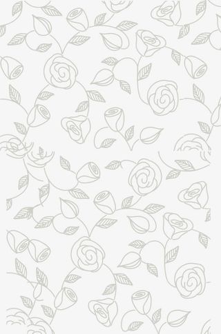 浪漫玫瑰花烫金花纹请帖免抠