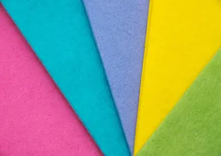 鲜艳颜色的布料免抠