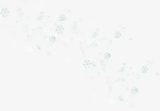 唯美雪花免抠