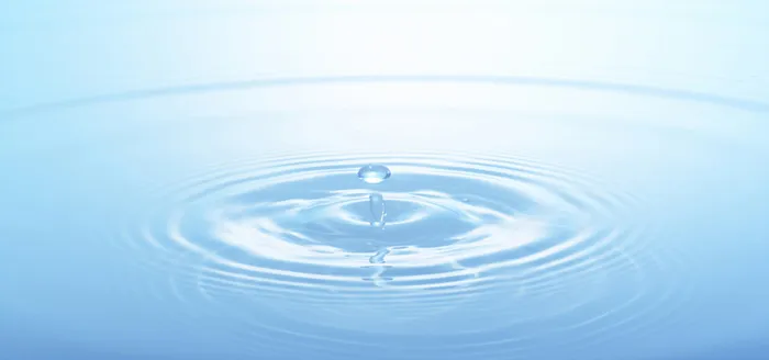 水滴蓝色波纹banner高清
