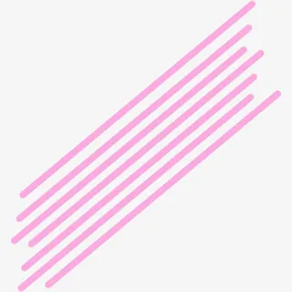 粉色线条装饰免抠